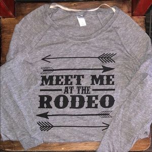 Meet Me at the Rodeo Long Sleeve Tee